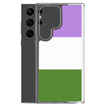Load image into Gallery viewer, Samsung Case | Genderqueer Pride Flag | Lavender White Green
