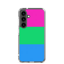 Load image into Gallery viewer, Samsung Case | Polysexual Pride Flag | Pink Green Blue
