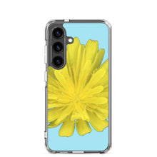 Load image into Gallery viewer, Samsung Phone Case | Hawkweed Flower Yellow | Sky Blue Background
