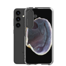 Load image into Gallery viewer, Samsung Phone Case | Quahog Clam Shell Purple Right Interior | Black Background
