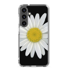 Load image into Gallery viewer, Samsung Phone Case | Shasta Daisy Flower White | Black Background
