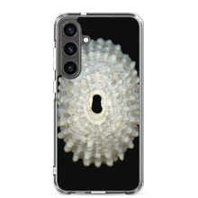Load image into Gallery viewer, Samsung Phone Case | Keyhole Limpet Shell White Exterior | Black Background
