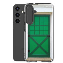 Load image into Gallery viewer, Samsung Phone Case | Dutch Doors series, Green Dark Green by Matteo
