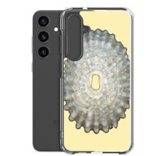 Load image into Gallery viewer, Samsung Phone Case | Keyhole Limpet Shell White Exterior | Sunshine Background
