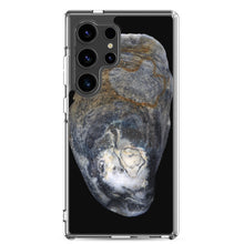 Load image into Gallery viewer, Samsung Phone Case | Oyster Shell Blue Right Exterior | Black Background
