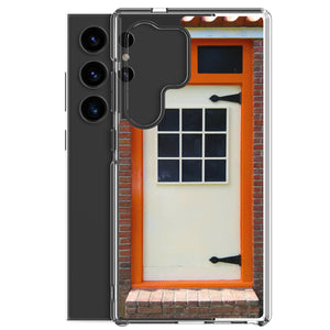 Samsung Phone Case | Dutch Doors series, Cream Orange by Matteo