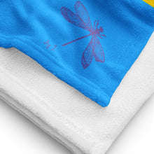 Load image into Gallery viewer, Beach Towel | Pansexual Pride Flag | Blue Yellow Pink
