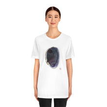 Load image into Gallery viewer, Quahog Clam Shell Purple Right Interior | Unisex Ringspun Short Sleeve T-Shirt
