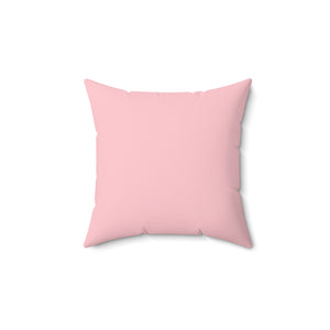 Throw Pillow | Balloon Flower Blue | Pink