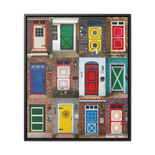Load image into Gallery viewer, Dutch Doors Composite by Matteo | Framed Canvas
