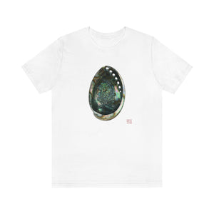 Abalone Shell Interior | Unisex Ringspun Short Sleeve T-Shirt