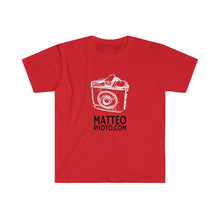 Load image into Gallery viewer, Matteo Photography Baby Brownie Logo | Unisex Softstyle Cotton T-Shirt
