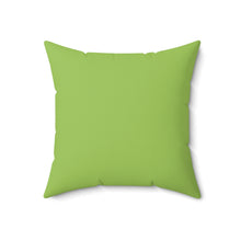 Load image into Gallery viewer, Throw Pillow | Gazania Flower Orange | Pistachio Green
