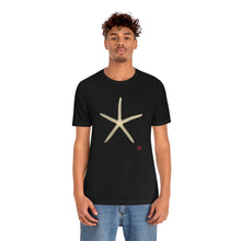 Load image into Gallery viewer, Finger Starfish Shell Top | Unisex Ringspun Short Sleeve T-Shirt
