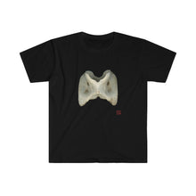 Load image into Gallery viewer, White-tailed Deer Atlas Vertebra by Matteo | Unisex Softstyle Cotton T-Shirt
