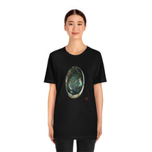 Load image into Gallery viewer, Abalone Shell Interior | Unisex Ringspun Short Sleeve T-Shirt
