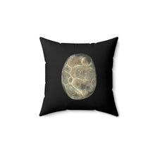 Load image into Gallery viewer, Throw Pillow | Petoskey Stone by Matteo | Black
