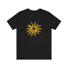 Load image into Gallery viewer, Black-eyed Susan Rudbeckia Flower Yellow | Unisex Ringspun Short Sleeve T-Shirt
