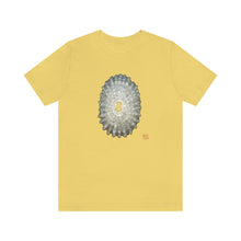 Load image into Gallery viewer, Keyhole Limpet Shell White Exterior | Unisex Ringspun Short Sleeve T-Shirt
