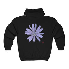Load image into Gallery viewer, Chicory Flower Blue | Unisex Heavy Blend™ Full Zip Hooded Sweatshirt
