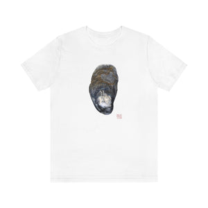Oyster Shell Blue Right Exterior | Unisex Ringspun Short Sleeve T-Shirt