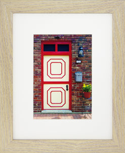Dutch Doors series, #75 Cream Red by Matteo