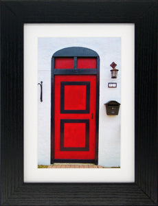 Dutch Doors series, #77 Red Black by Matteo
