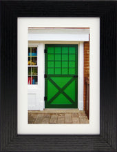 Load image into Gallery viewer, Dutch Doors series, Green Dark Green by Matteo
