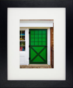 Dutch Doors series, Green Dark Green by Matteo
