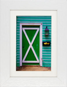 Dutch Doors series, Green White by Matteo