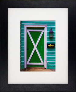 Dutch Doors series, Green White by Matteo
