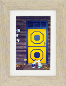 Dutch Doors series, Yellow Blue by Matteo