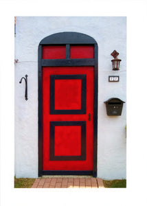 Dutch Doors series, #77 Red Black by Matteo
