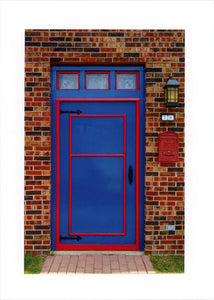 Dutch Doors series, #78 Blue Red by Matteo