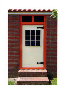 Dutch Doors series, Cream Orange by Matteo