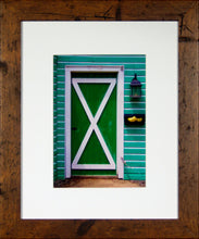 Load image into Gallery viewer, Dutch Doors series, Green White by Matteo
