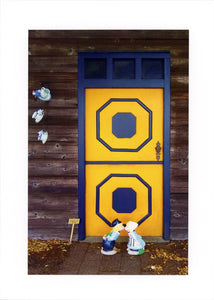 Dutch Doors series, Yellow Blue by Matteo