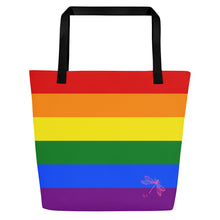 Load image into Gallery viewer, Tote Bag | Gay Pride Flag (1979) | Large | Rainbow
