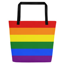 Load image into Gallery viewer, Gay Pride Flag (1979) | Tote Bag | Large | Rainbow
