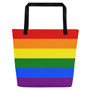 Gay Pride Flag (1979) | Tote Bag | Large | Rainbow