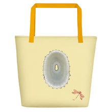 Load image into Gallery viewer, Keyhole Limpet Shell White | Tote Bag | Large | Sunshine
