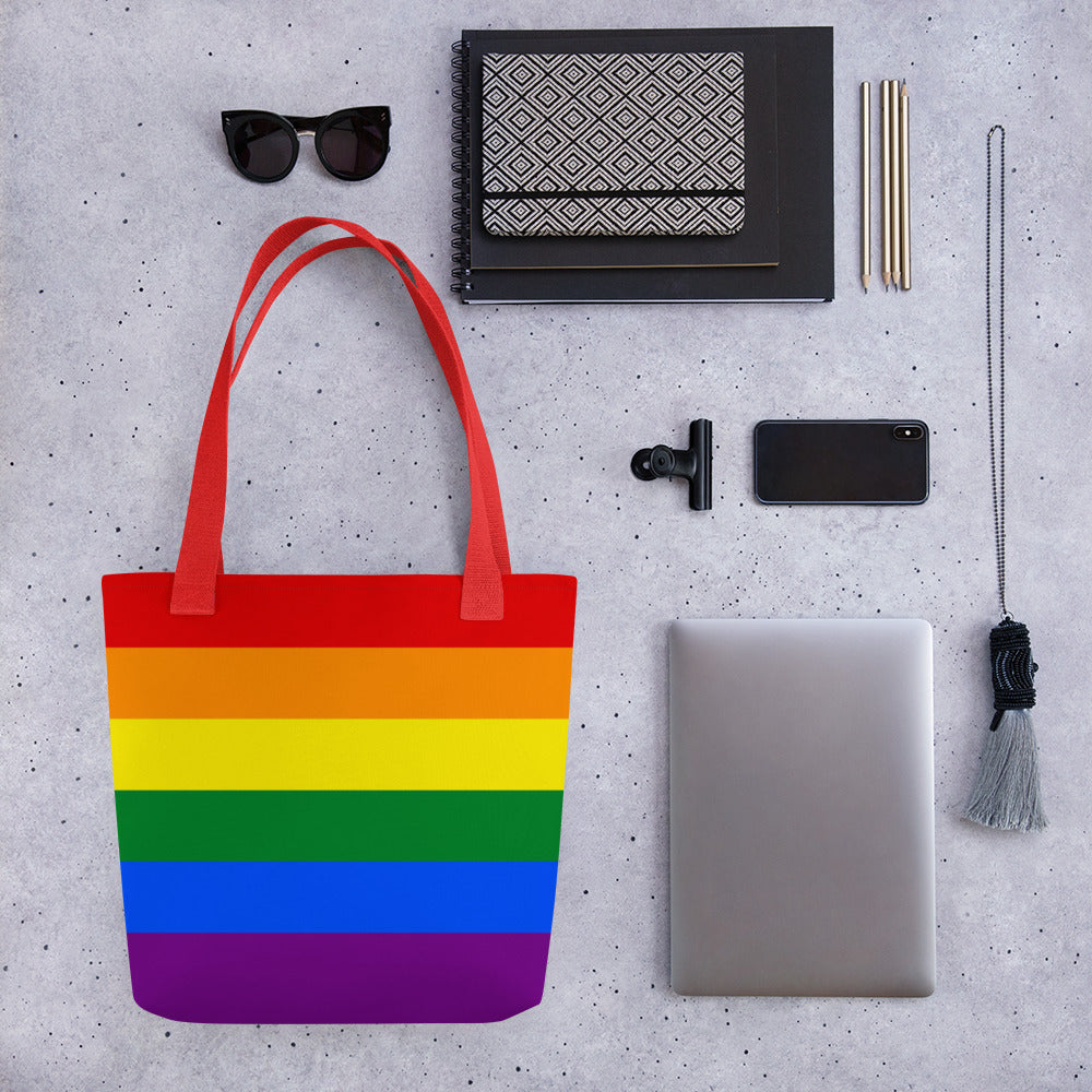 Pride Rainbow Gay Pride Tote Bag