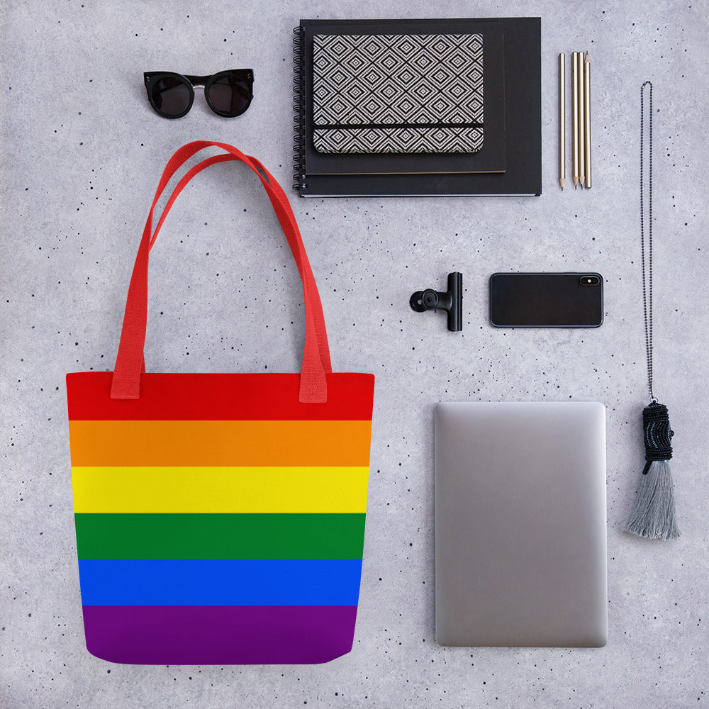 Gay Pride Flag (1979) | Tote Bag | Small | Rainbow