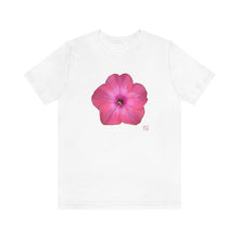 Load image into Gallery viewer, Phlox Flower Detail Pink | Unisex Ringspun Short Sleeve T-Shirt
