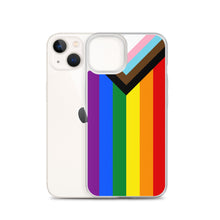 Load image into Gallery viewer, iPhone Case | Progress Pride Flag | Rainbow
