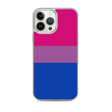 Load image into Gallery viewer, iPhone Case | Bisexual Pride Flag | Magenta Lavender Royal Blue
