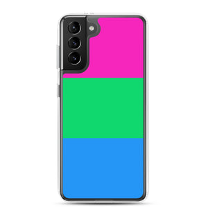 Samsung Case | Polysexual Pride Flag | Pink Green Blue