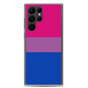 Samsung Case | Bisexual Pride Flag | Magenta Lavender Royal Blue