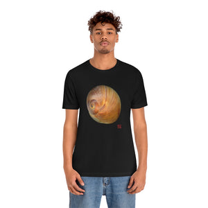 Moon Snail Shell Shark's Eye Apical | Unisex Ringspun Short Sleeve T-Shirt