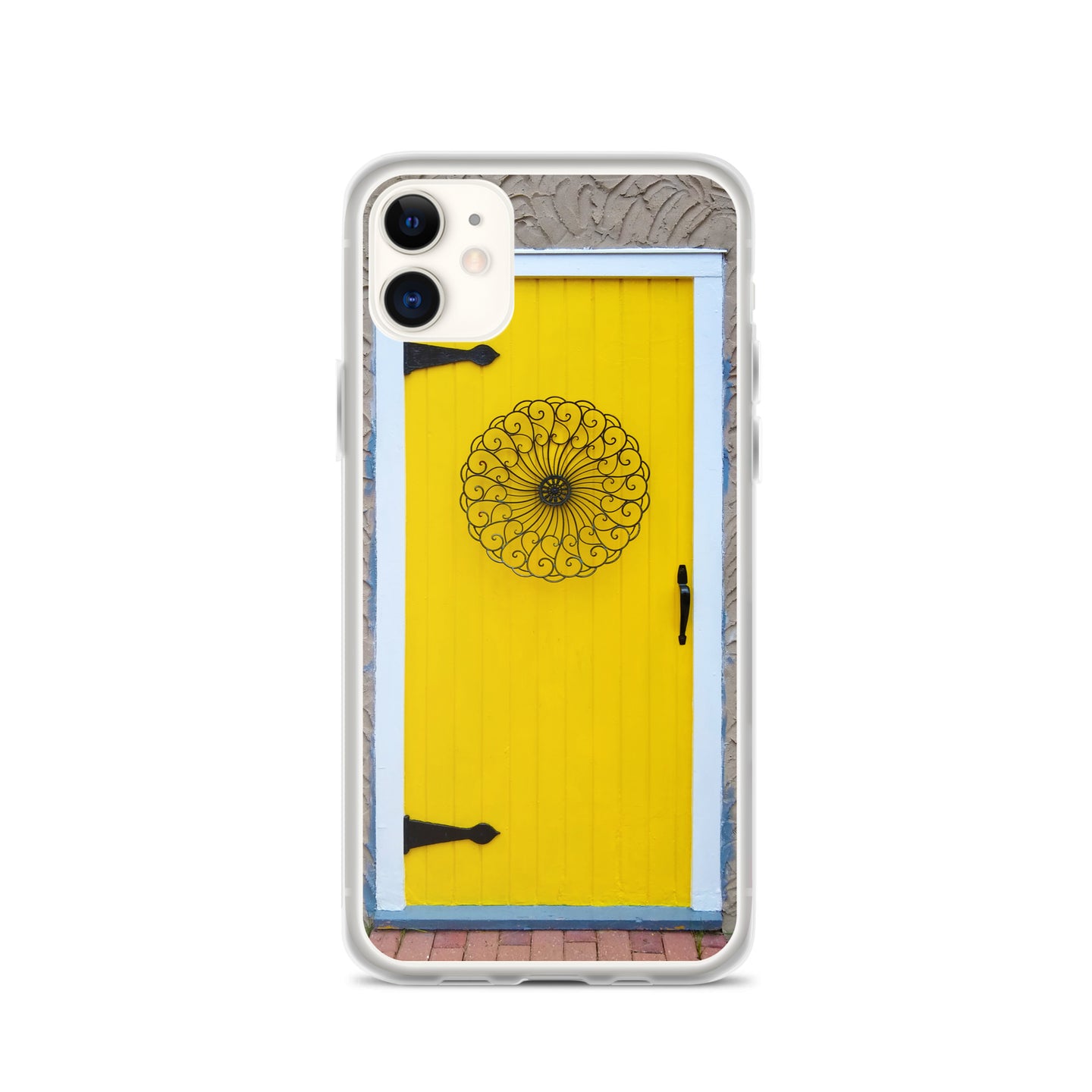 iPhone Case | Dutch Doors series, #79 Yellow White by Matteo